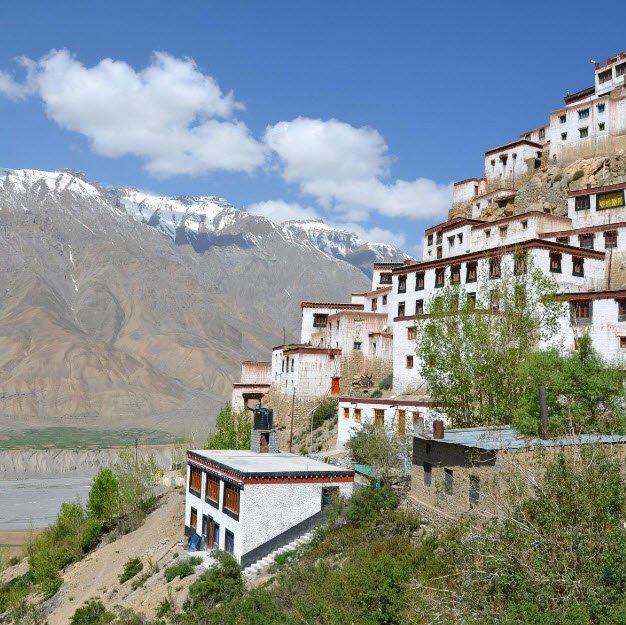 Key Gompa, Key Monastery, Lahaul and Spiti, Himachal Pradesh - Vushii.com Key Gompa, Key Monastery, Lahaul and Spiti, Himachal Pradesh - Vushii.com
